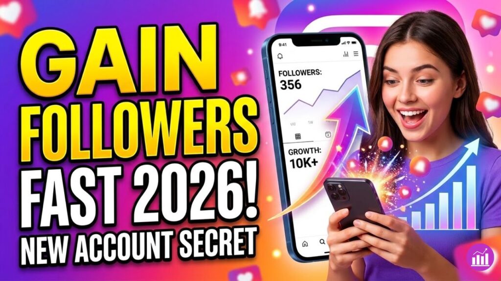 2026 में नए Instagram अकाउंट पर फॉलोवर कैसे बढ़ाएं