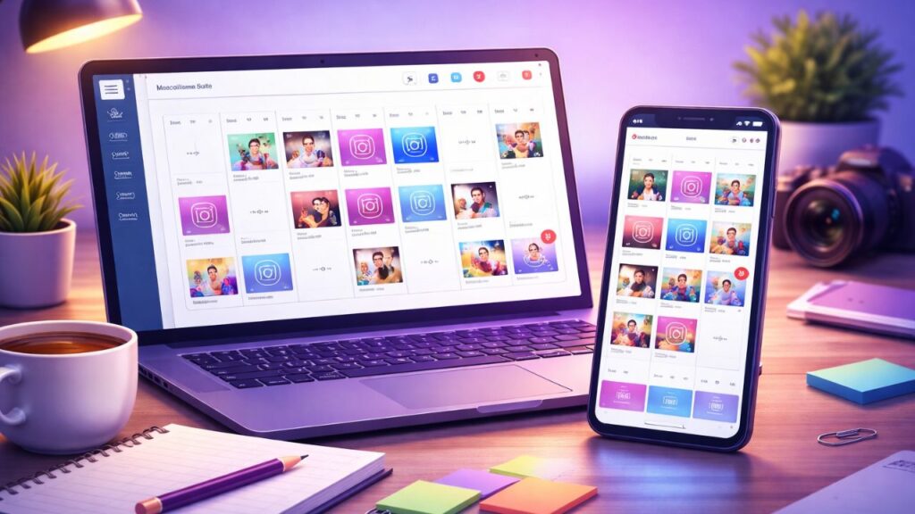 Meta Business Suite (Scheduling + Performance Tracking)