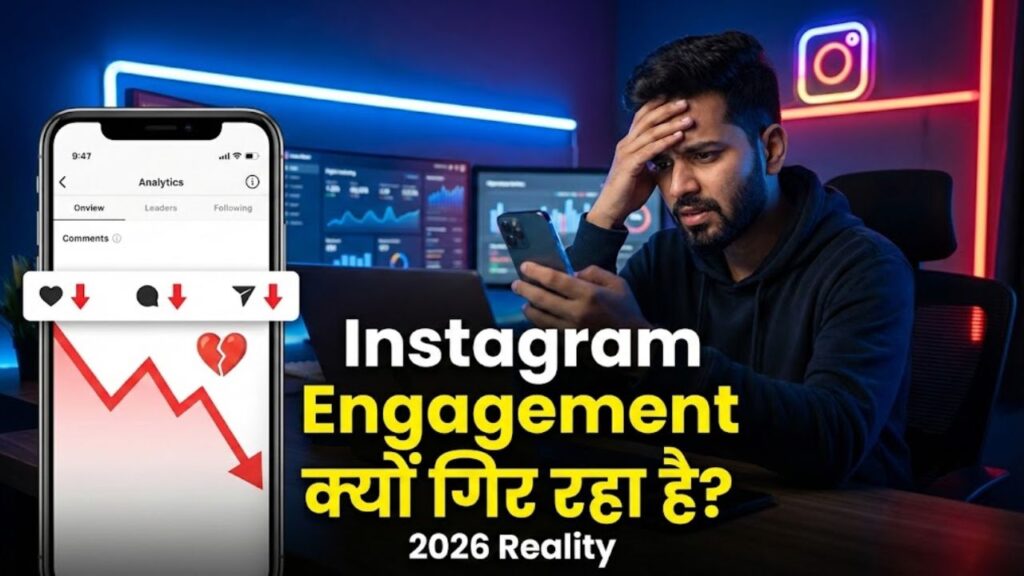 2026 में Instagram Engagement गिर क्यों रहा है